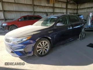 2019 Kia Optima S with VIN 5XXGT4L36KG356702, listed as a Copart auction lot 88163715 with 49,464 mi miles and Salvage Title. Bid and sale history available at carsss.com. Image 1.