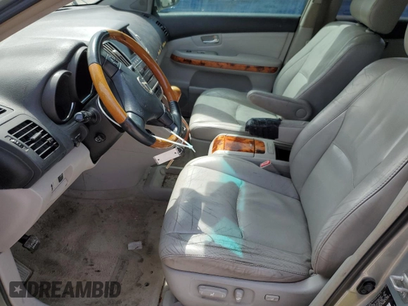 2007 Lexus RX 350 with VIN 2T2HK31U37C046692, listed as a Copart auction lot 55121165 with 252,683 mi miles and Salvage title. Bid and sale history available at DreamBid. Image 7.