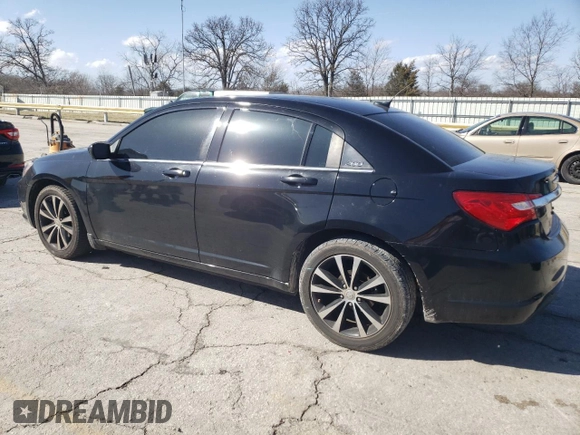 2012 Chrysler 200 S with VIN 1C3CCBHG3CN192608, listed as a Copart auction lot 47979145 with 0 mi miles and Salvage Title. Bid and sale history available at carsss.com. Image 2.