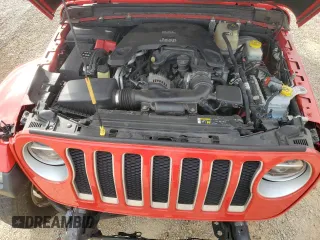 2018 Jeep Wrangler Unlimited Sahara with VIN 1C4HJXEG3JW124230, listed as a Copart auction lot 44401595 with 128,536 mi miles and Non Repairable. Bid and sale history available at carsss.com. Image 12.