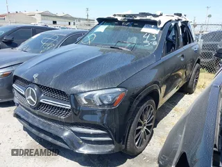 2021 Mercedes-Benz GLE 350 with VIN 4JGFB4JB9MA306508, listed as a IAAI auction lot 42043574 with 31,253 mi miles and . Bid and sale history available at DreamBid. Image 2.
