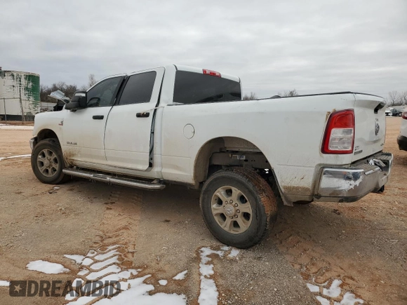 2023 Ram 2500 Big Horn with VIN 3C6UR5DL0PG632650, listed as a Copart auction lot 45402525 with Not provided miles and Salvage title. Bid and sale history available at DreamBid. Image 2.