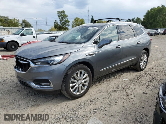 2018 Buick Enclave Essence with VIN 5GAEVAKW4JJ173452, listed as a Copart auction lot 71930334 with 121,631 mi miles and Salvage Title. Bid and sale history available at DreamBid. Image 1.