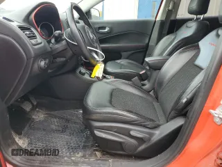 2018 Jeep Compass Trailhawk с VIN 3C4NJDDB5JT483091, выставлен на аукционе Copart как лот 55607835 с пробегом 76 066 миль миль и Списание • Salvage title. История ставок и продаж доступна на DreamBid. Изображение 7.