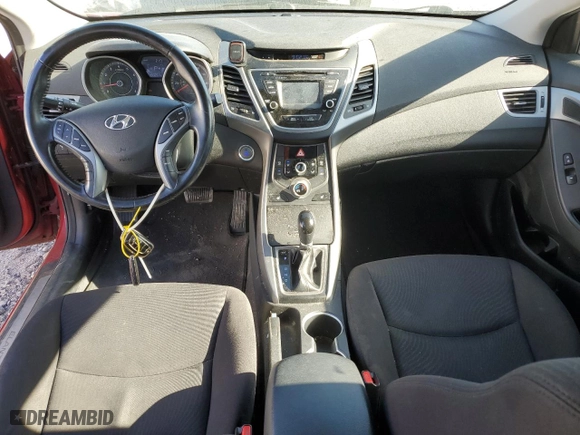 2016 Hyundai Elantra SE with VIN KMHDH4AE2GU553503, listed as a Copart auction lot 53285645 with 190,257 mi miles and Clean Title. Bid and sale history available at carsss.com. Image 9.