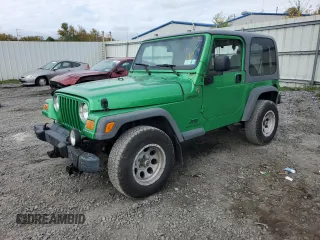 2005 Jeep Wrangler Sport with VIN 1J4FA49S95P315455, listed as a Copart auction lot 73159804 with 108,419 mi miles and Salvage Title. Bid and sale history available at carsss.com. Image 1.