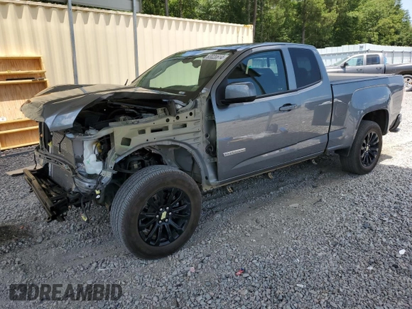 2022 GMC Canyon 2WD SLE with VIN 1GTH5CEA7N1318416, listed as a Copart auction lot 63020814 with 35,304 mi miles and Salvage Title. Bid and sale history available at carsss.com. Image 1.