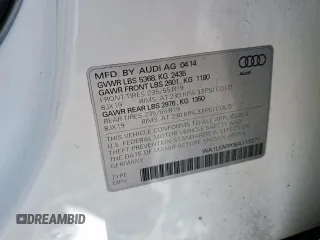 2014 Audi Q5 Premium Plus z VIN WA1LFAFP0EA113271, wystawiony jako Copart lot #56850325 z przebiegiem 217 794 mil mil oraz Czysty tytuł • Clean title. Historia ofert i sprzedaży dostępna na DreamBid. Obrazek 12.