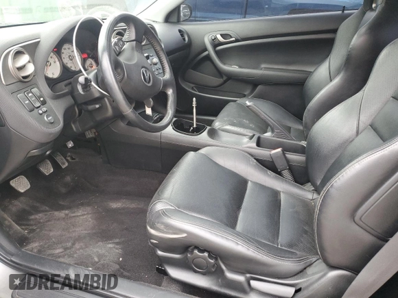 2006 Acura RSX Type-S Leather with VIN JH4DC53036S020336, listed as a Copart auction lot 47198475 with 107,500 mi miles and Salvage Title. Bid and sale history available at carsss.com. Image 7.