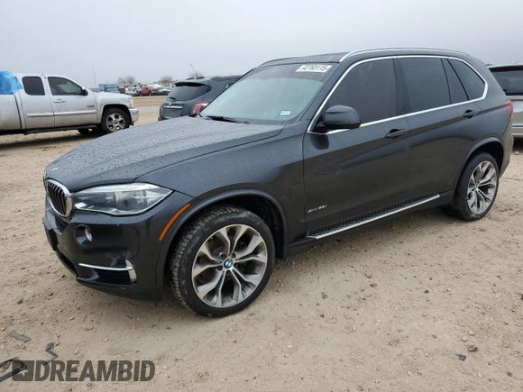 2016 BMW X5 xDrive35i with VIN 5UXKR0C50G0U48267, listed as a Copart auction lot 42765115 with 115,589 mi miles and Salvage Title. Bid and sale history available at carsss.com. Image 1.