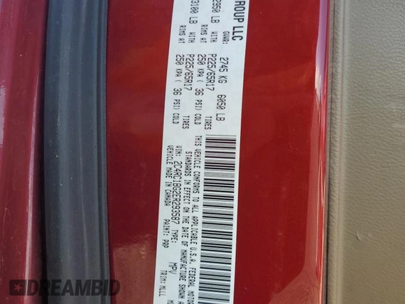 2014 Chrysler Town & Country Touring with VIN 2C4RC1BG2ER293587, listed as a Copart auction lot 60130584 with 201,859 mi miles and Clean Title. Bid and sale history available at DreamBid. Image 13.