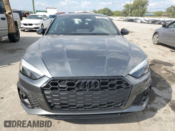 2022 Audi A5 Sportback S line Premium Plus with VIN WAUFACF56NA035507, listed as a Copart auction lot 67329273 with 9,661 mi miles. Bid and sale history available at carsss.com. Image 5.