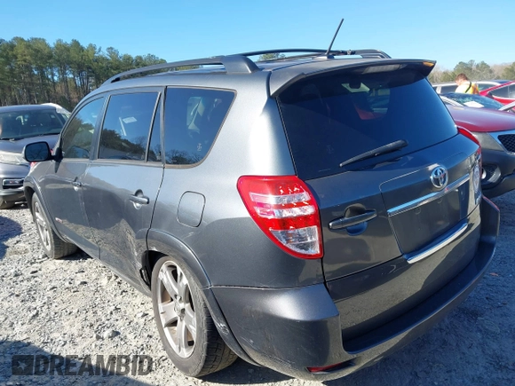 2012 Toyota RAV4 Sport with VIN JTMRK4DV7C5107455, listed as a IAAI auction lot 41791985 with 205,191 mi miles. Bid and sale history available at carsss.com. Image 3.