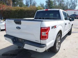 2018 Ford F-150 XL with VIN 1FTEW1CP2JKF59249, listed as a IAAI auction lot 41749997 with 122,020 mi miles. Bid and sale history available at carsss.com. Image 4.