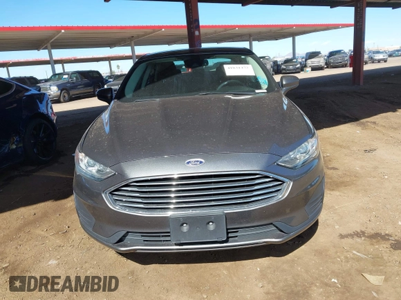 2019 Ford Fusion SE with VIN 3FA6P0HD9KR104024, listed as a IAAI auction lot 41831472 with 44,629 mi miles. Bid and sale history available at carsss.com. Image 12.