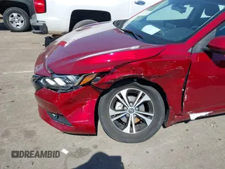 2021 Nissan Sentra SV with VIN 3N1AB8CV6MY321009, listed as a IAAI auction lot 41903131 with 18,768 mi miles and . Bid and sale history available at DreamBid. Image 6.