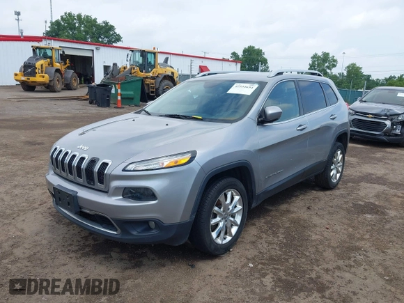 2016 Jeep Cherokee Limited with VIN 1C4PJLDB7GW164619, listed as a IAAI auction lot 42534654 with 252,788 mi miles and . Bid and sale history available at DreamBid. Image 17.
