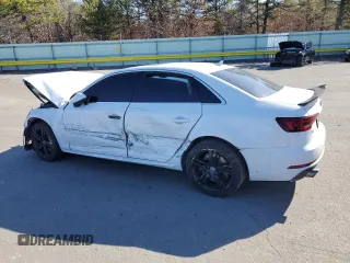 2018 Audi A4 Premium Plus с VIN WAUENAF44JA129472, выставлен на аукционе Copart как лот 50470795 с пробегом Не указан миль и Списание • Salvage title. История ставок и продаж доступна на DreamBid. Изображение 2.