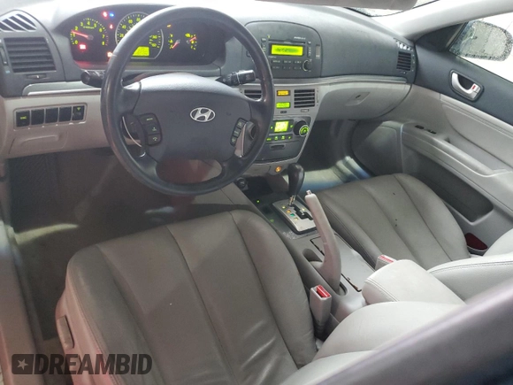 2006 Hyundai Sonata GLS with VIN 5NPEU46F66H022786, listed as a Copart auction lot 51565365 with 180,104 mi miles and Salvage Title. Bid and sale history available at DreamBid. Image 8.