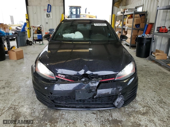 2016 Volkswagen Golf GTI S w/Performance Pkg with VIN 3VW447AU0GM054483, listed as a Copart auction lot 81843894 with 109,206 mi miles and Salvage Title. Bid and sale history available at carsss.com. Image 5.