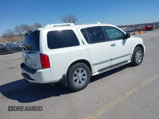 2004 Infiniti QX56 with VIN 5N3AA08CX4N809761, listed as a IAAI auction lot 42041581 with 136,941 mi miles. Bid and sale history available at carsss.com. Image 4.
