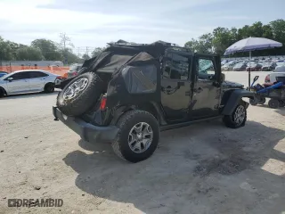 2016 Jeep Wrangler Unlimited Rubicon with VIN 1C4BJWFG7GL320650, listed as a Copart auction lot 53900195 with 77,620 mi miles and Salvage Title. Bid and sale history available at carsss.com. Image 3.