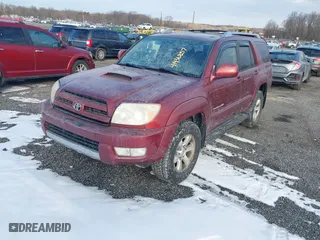 2005 Toyota 4Runner SR5 with VIN JTEBU14R458039545, listed as a IAAI auction lot 41436857 with 225,110 mi miles. Bid and sale history available at carsss.com. Image 17.