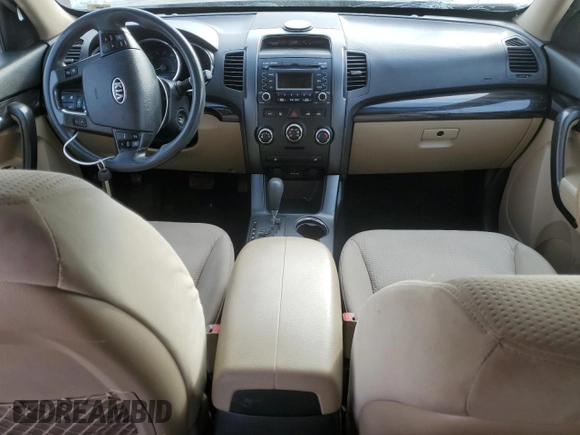 2011 Kia Sorento LX with VIN 5XYKT4A18BG171140, listed as a Copart auction lot 42165025 with 184,804 mi miles and Salvage Title. Bid and sale history available at carsss.com. Image 8.