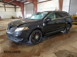 2013 Lincoln MKT EcoBoost with VIN 2LMHJ5AT1DBL54491, listed as a Copart auction lot 46591795 with 77,378 mi miles and Clean Title. Bid and sale history available at carsss.com. Image 1.