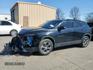 2023 Chevrolet Blazer LT с VIN 3GNKBHR45PS186815, выставлен на аукционе Copart как лот 49468445 с пробегом 34 978 миль миль и Списание • Salvage title. История ставок и продаж доступна на DreamBid. Изображение 1.