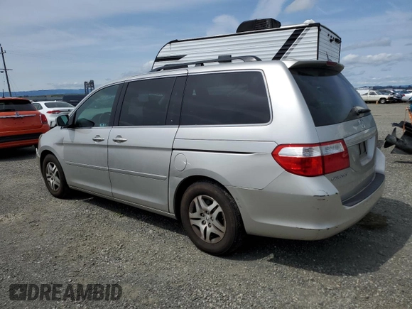 2007 Honda Odyssey EX-L with VIN 5FNRL38797B417341, listed as a Copart auction lot 51848675 with 193,017 mi miles and Salvage Title. Bid and sale history available at carsss.com. Image 2.