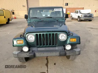 2001 Jeep Wrangler Sahara with VIN 1J4FA59SX1P367130, listed as a Copart auction lot 85755344 with 112,201 mi miles and Clean Title. Bid and sale history available at carsss.com. Image 5.