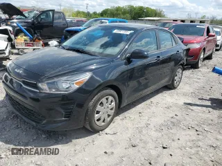 2023 Kia Rio LX with VIN 3KPA24AD7PE576869, listed as a Copart auction lot 50861285 with 18,044 mi miles and Salvage Title. Bid and sale history available at DreamBid. Image 1.