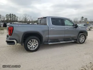 2022 GMC Sierra 1500 Limited SLT with VIN 1GTU9DET8NZ192191, listed as a Copart auction lot 42244485 with 0 mi miles and Salvage Title. Bid and sale history available at carsss.com. Image 3.