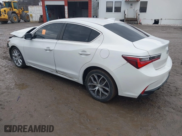 2020 Acura ILX w/Premium Pkg with VIN 19UDE2F73LA002652, listed as a IAAI auction lot 41575686 with 94,172 mi miles. Bid and sale history available at carsss.com. Image 3.