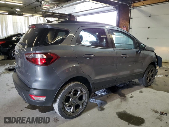 2018 Ford EcoSport SES with VIN MAJ6P1CL7JC182660, listed as a Copart auction lot 49881705 with 83,176 mi miles and Salvage Title. Bid and sale history available at DreamBid. Image 3.