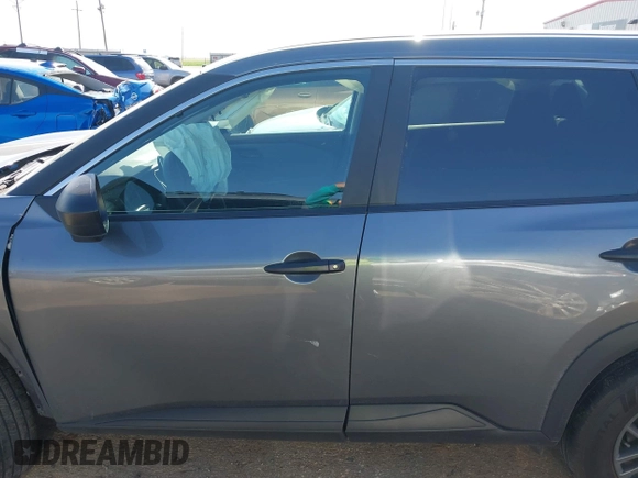 2023 Nissan Rogue S with VIN 5N1BT3AA2PC763702, listed as a IAAI auction lot 42032807 with 18,349 mi miles and . Bid and sale history available at DreamBid. Image 15.