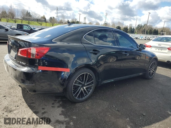 2012 Lexus IS 250 with VIN JTHCF5C22C5060552, listed as a Copart auction lot 48714725 with 138,583 mi miles and Salvage Title. Bid and sale history available at DreamBid. Image 3.