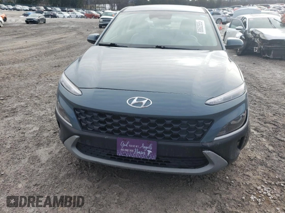 2022 Hyundai Kona SE with VIN KM8K2CAB1NU755691, listed as a Copart auction lot 88602655 with 37,517 mi miles and Salvage Title. Bid and sale history available at carsss.com. Image 5.