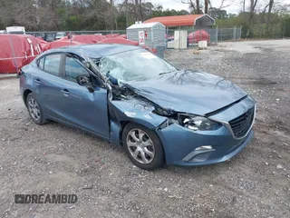 2015 Mazda 3 i Sport with VIN 3MZBM1U77FM161118, listed as a IAAI auction lot 41856456 with 79,799 mi miles and . Bid and sale history available at DreamBid. Image 1.