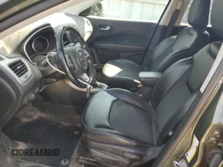 2019 Jeep Compass Latitude with VIN 3C4NJDBB2KT735142, listed as a Copart auction lot 57287444 with 139,517 mi miles and Non repairable. Bid and sale history available at DreamBid. Image 7.
