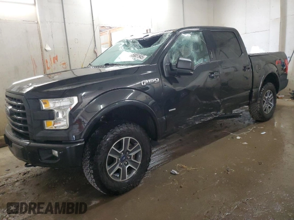 2015 Ford F-150 XLT with VIN 1FTEW1EP6FFC50333, listed as a Copart auction lot 59851945 with 112,633 mi miles and Salvage title. Bid and sale history available at DreamBid. Image 1.