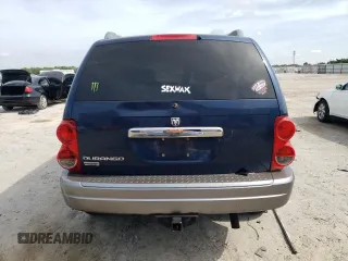 2006 Dodge Durango SLT z VIN 1D4HB48N06F133662, wystawiony jako Copart lot #51916235 z przebiegiem Nie podano mil oraz Szkoda całkowita • Salvage title. Historia ofert i sprzedaży dostępna na DreamBid. Obrazek 6.