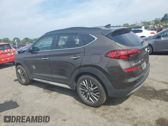 2020 Hyundai Tucson Ultimate with VIN KM8J3CAL1LU145370, listed as a Copart auction lot 62810955 with 60,850 mi miles and Salvage title. Bid and sale history available at DreamBid. Image 2.