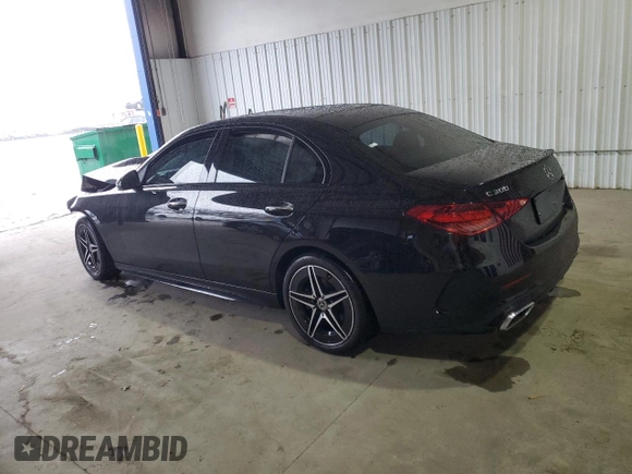 2023 Mercedes-Benz C 300 with VIN W1KAF4HB1PR103102, listed as a Copart auction lot 44776135 with Not Provided miles and Salvage Title. Bid and sale history available at DreamBid. Image 2.