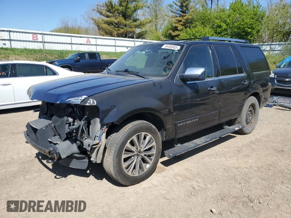 2015 Lincoln Navigator z VIN 5LMJJ2JT2FEJ03107, wystawiony jako Copart lot #56480805 z przebiegiem 176 627 mil mil oraz Czysty tytuł • Clean title. Historia ofert i sprzedaży dostępna na DreamBid. Obrazek 1.