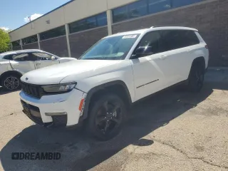 2022 Jeep Grand Cherokee Limited with VIN 1C4RJJBGXN8581682, listed as a Copart auction lot 58059515 with 28,765 mi miles and Clean title. Bid and sale history available at DreamBid. Image 1.