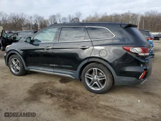 2017 Hyundai Santa Fe Limited Ultimate with VIN KM8SRDHFXHU212225, listed as a Copart auction lot 49301865 with 70,581 mi miles and Clean Title. Bid and sale history available at carsss.com. Image 2.