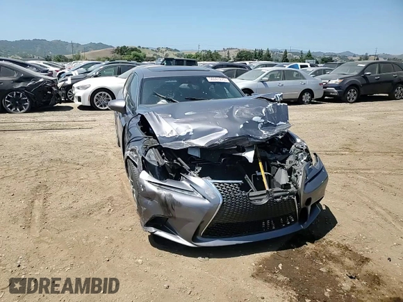 2014 Lexus IS 350 with VIN JTHBE1D23E5011935, listed as a Copart auction lot 56041275 with 54,897 mi miles and Salvage title. Bid and sale history available at DreamBid. Image 13.