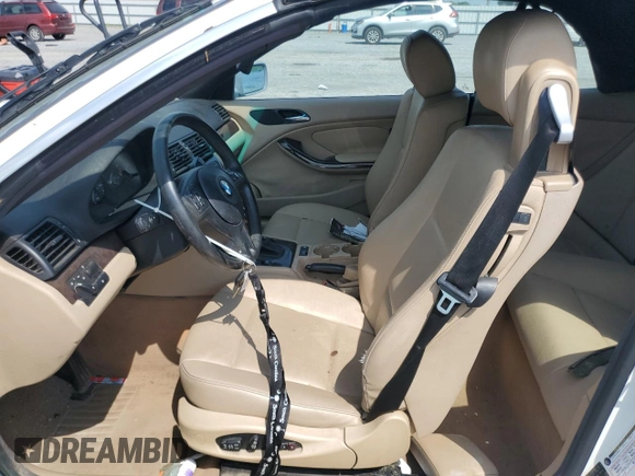 2005 BMW 3 Series 325Ci z VIN WBABW334X5PL38945, wystawiony jako Copart lot #57149565 z przebiegiem 184 975 mil mil oraz Szkoda całkowita • Salvage title. Historia ofert i sprzedaży dostępna na DreamBid. Obrazek 7.